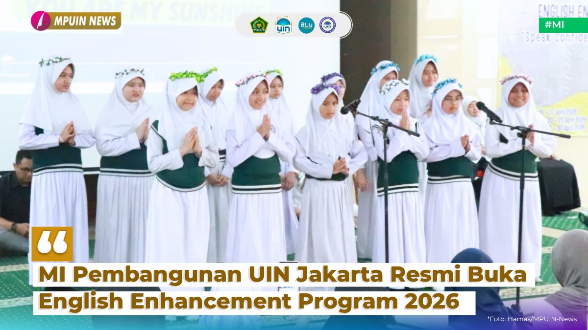 MI Pembangunan UIN Jakarta Resmi Buka English Enhancement Program 2026